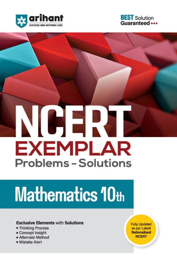 Arihant NCERT Exemplar Mathematics 10th Latest Rationalized Edition